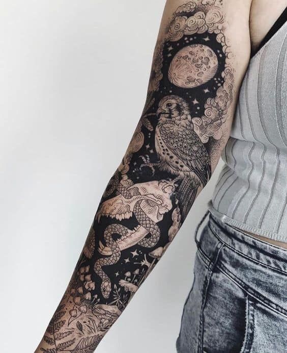 sleeve tattoos for women