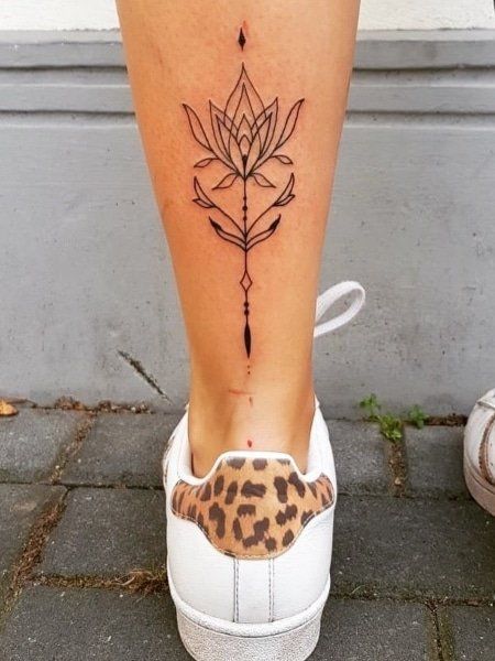 tattoo on leg