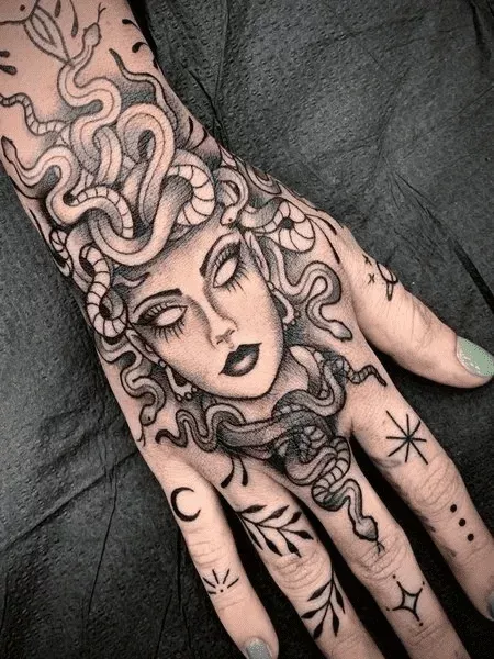 hand tattoos for women