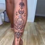 leg tattoos women