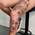 leg tattoos women