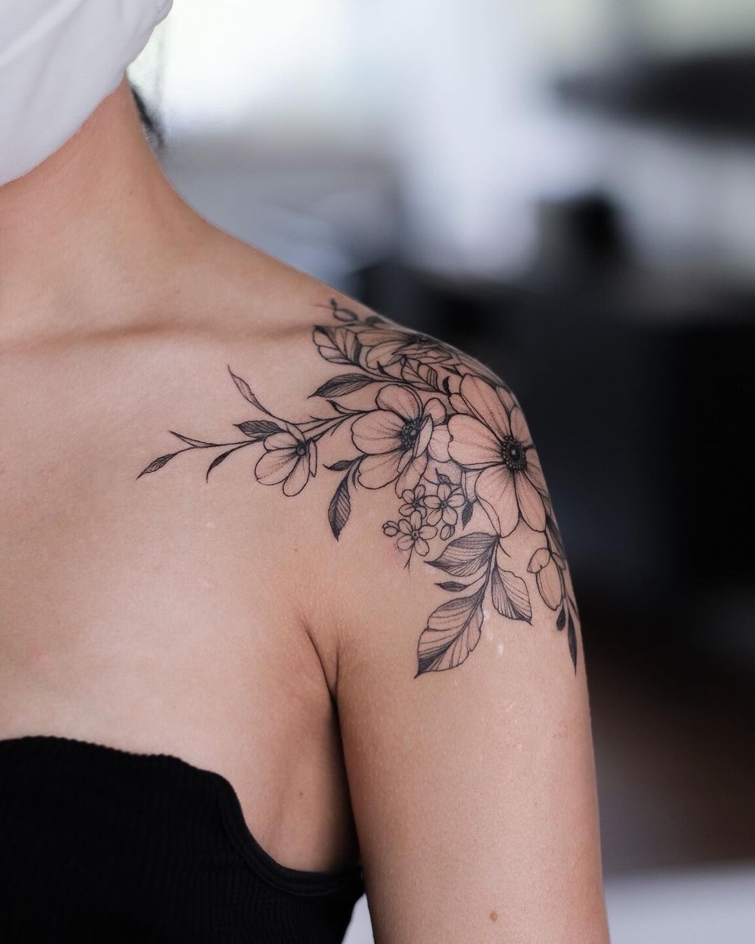 shoulder tattoos for women