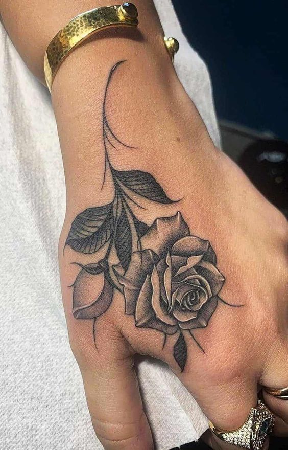 tattoo rose