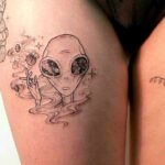 alien tattoo