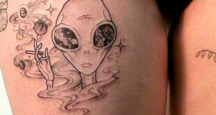 alien tattoo