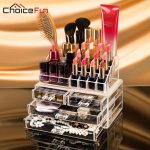 Choice fun make-up veranstalter aufbewahrungsbox acryl make-up veranstalter  cosmetic organizer makeup schubladen veranstalter sf-1155