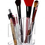 SZJH Premium Acryl Make-up Veranstalter, arrangiert Make-up Pinsel und  Kosmetik,