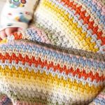 Baby afghanische Muster, leicht häkeln, Anfänger Muster, junge Decke,  Neugeborenen Schal, Kleinkind Decke, Foto-Prop, Housewarminggeschenk,  einfach machen