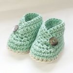 Crochet pattern baby booties shoes unisex boys or girls kimono Kindersocken  Stricken, Babyschuhe Häkeln Anleitung