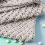 DIY-Anleitung: Babydecke im Sternchenmuster stricken, Decke stricken /  knitting  #anleitung #babydecke #decke #knitting #sternchenmuster  #stricken