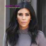 Großhandel Berühmtheit Kim Kardashian Glatte Lange Gerade Graceful Virgin  Menschliches Haar Lace Front Cap Frauen Perücken Brasilianische Remy Haar