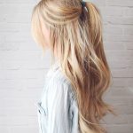 Frisuren für lange, blonde Haare1