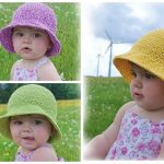 Sommer-Hut selber häkeln - DIY-Kinder-Hut ☆