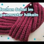 Crochet Poncho - Einfachen SCHAL häkeln - Patentmuster - für Anfänger  Patentmuster Stricken, Schal Stricken