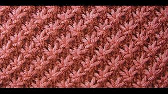 Strickmuster * KETTENMUSTER ideal fuer Anfaenger - YouTube
