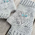 Owl Gloves Crochet Pattern Stulpen, Handschuhe, Stricken, Häkeln Handschuhe  Muster, Eulen Häkelanleitungen