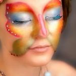 Butterfly fantasy makeup