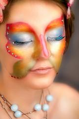 Butterfly fantasy makeup
