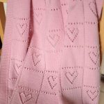 Baby Knitting Patterns Gestrickte Baby-Decke-Muster wird per Post zugesandt  werden.
