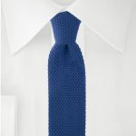 Blaue gestrickte Krawatte . . . . . der Blog für den Gentleman - www.