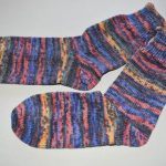 Wunsch gestrickte Socken Opal Hundertwasser * NEU