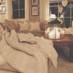 gestrickter Wurf | Wohnzimmer Ideen DIY | Home, Cozy living rooms