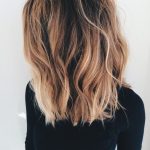 Blunt, Long Lob Hair Cut for Thick Hair - Ombre, Balayage Hairstyles