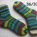 handgestrickte Socken Gr. 36/37 , handgestrickte Strümpfe