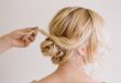 Lässige Hochsteckfrisuren für mittellange Haare - 12 tolle Styling-Ideen