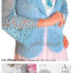 BLUE FISHNET JACKET CROCHETED #knitting #crochet #crochettutorial  #crochetaddict #womensfashion #outfits #handmade | Häkelkleidung |  Pinterest | Crochet,