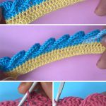 Crochet Border Kleinigkeiten, Applikationen, Muster, Stricken, Häkelkanten  Muster, Häkelskizze, Kostenlos