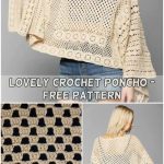 Beautiful Crochet & Knit Poncho Ideas – Free Patterns | Ponchos | Pinterest  | Oberbekleidung, Häkeljacke und Häkeln
