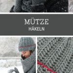 Häkelanleitung: Mütze häkeln mit großer Bommel / crocheting tutorial for a  beanie with xxl pompom