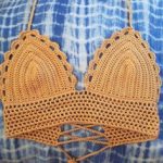 Crochet bikini crop top by SolDreamer on Etsy More