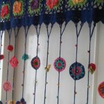 Flowered Curtain - Crochet Inspiration - No Pattern - Photo Only