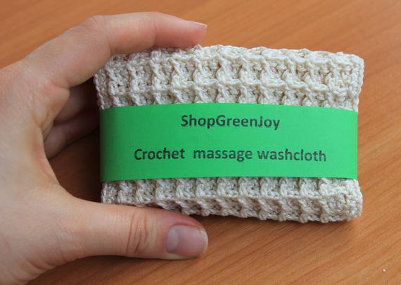 Handcrochet washcloth Crochet washcloth Crochet massage washcloth Massage  washcloth Massage crochet washcloth Cotton washcloth Washcloth