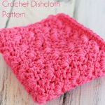 Free Primrose Stitch Crochet Dishcloth Pattern! Love how this dishcloth  looks! Stricken Und Häkeln