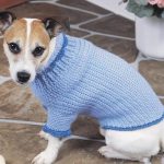 Crochet dog sweater--free pattern Hund Häkeln, Alte Jeans, Handarbeit,  Häkeln