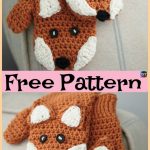 Stricken / Häkeln Sie Fox Fäustlinge – kostenlose Muster  #freecrochetpatterns #freeknittingpat …