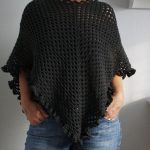 NoMimikry: Häkelponcho mit Anleitung - crochet poncho with pattern