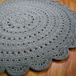 Teppiche - Runde häkeln Deckchen Teppich / Häkeln Teppich - ein  Designerstück von CrochetFolkArt bei DaWanda