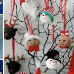 Wunderbare DIY häkeln Weihnachtsverzierungen mit freiem Muster