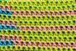 Gewebebeschaffenheits-Häkelstiche Stockbild - Bild von farbe,  selbstgemacht: 53825225