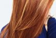 Schöne rote Haare Blonde Highlights #hair #hairwith #redhair  #rotesträhnchen #dunkelbraunehaare #auburnhair #ingwer #frisur #haaremit  #brown