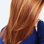 Schöne rote Haare Blonde Highlights #hair #hairwith #redhair  #rotesträhnchen #dunkelbraunehaare #auburnhair #ingwer #frisur #haaremit  #brown
