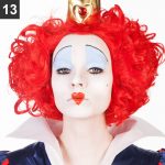 Rote Königin Make-up Schritt 13
