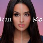 American VS Korean Makeup Tutorial