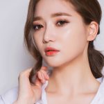Korean makeup, peachy makeup