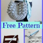 Crochet Chunky T-Shirt Tote - Free Patterns | crochet bags | Pinterest |  Häckeln und Häkeln