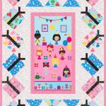 Party Girls Free Pattern: Robert Kaufman Fabric Company Steppmuster,  Quiltmuster, Kostenlose Muster